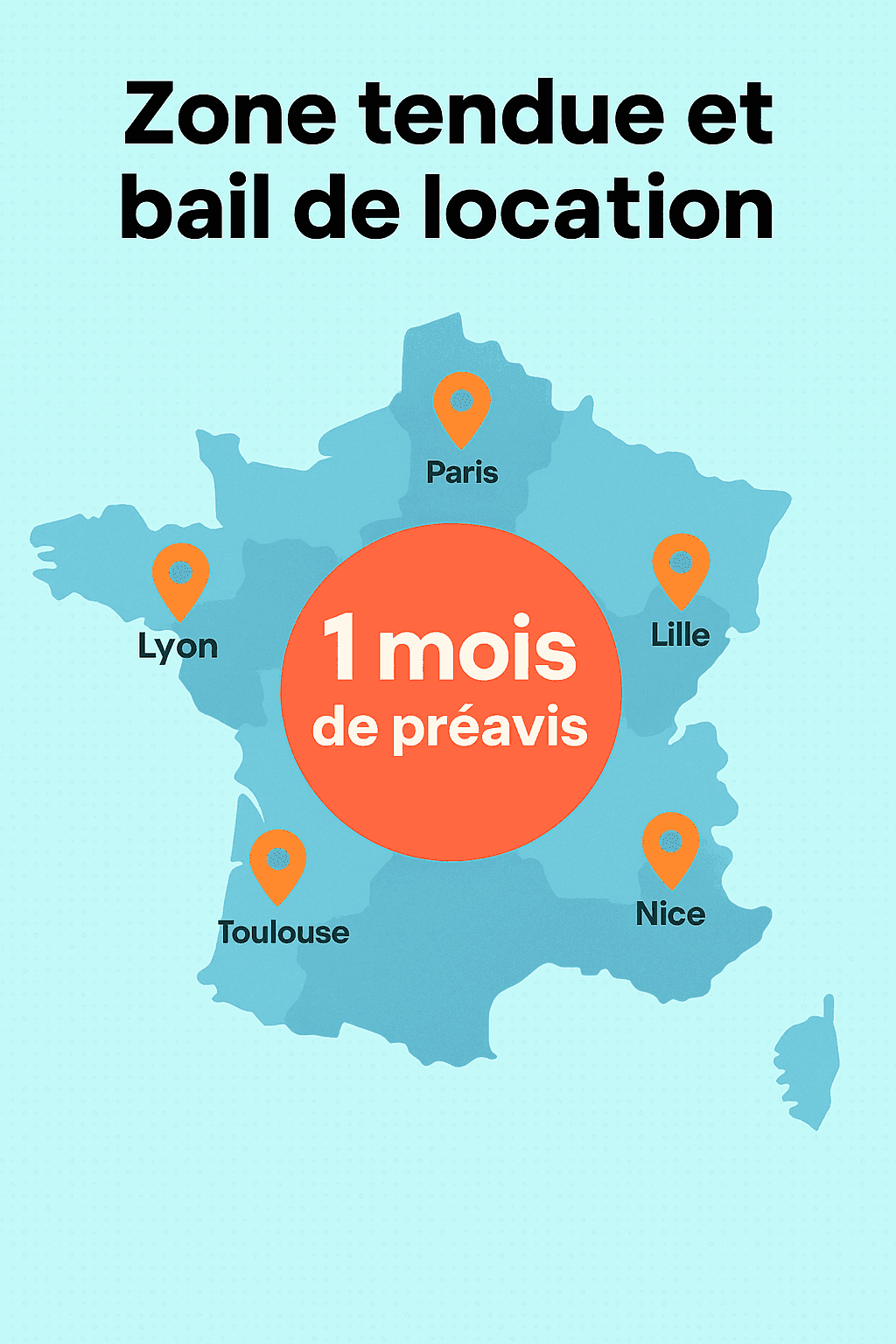 Zone tendue et bail de location : comment profiter du préavis réduit à 1 mois ?