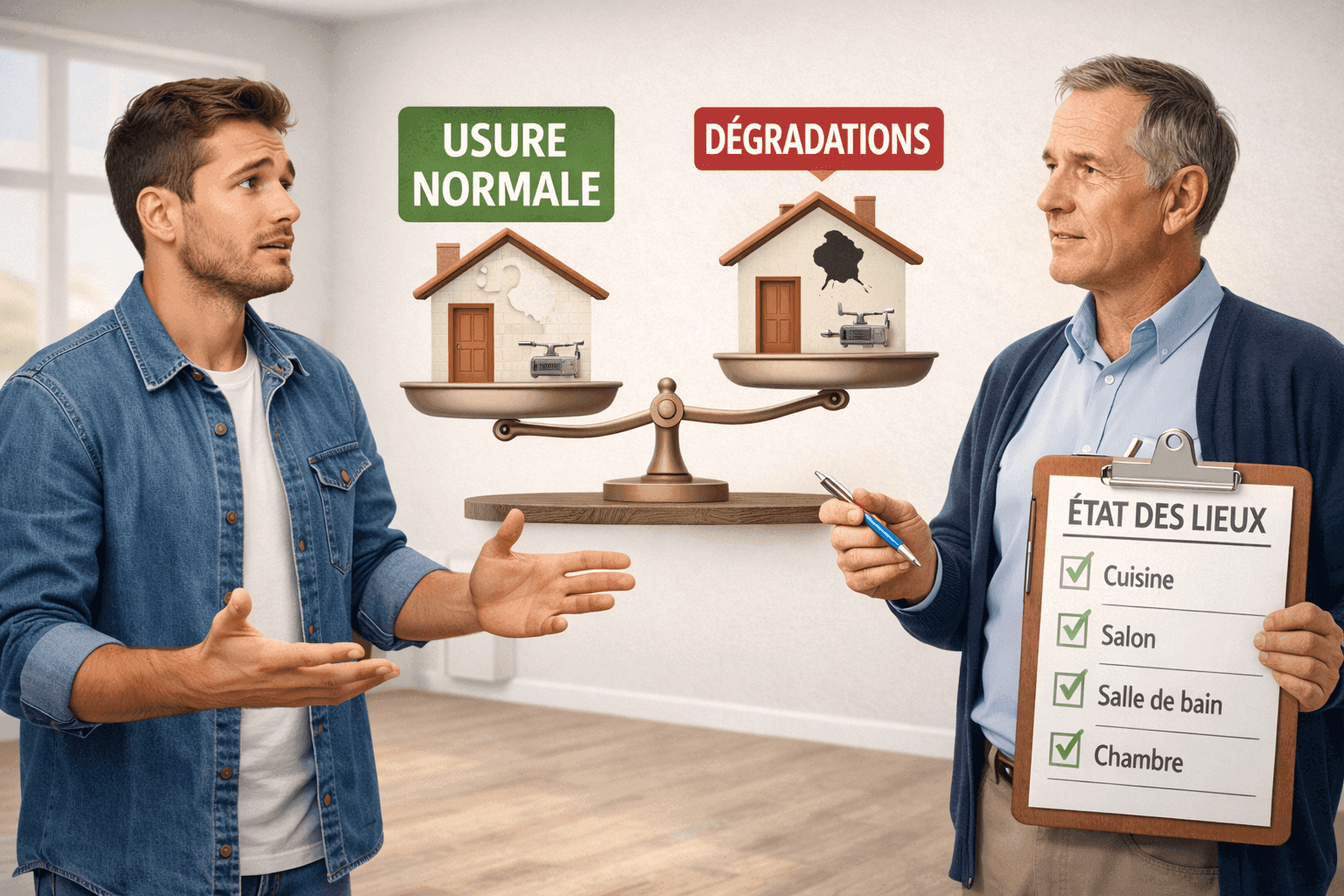 Préavis et état des lieux : ce que ton propriétaire peut (ou non) te reprocher