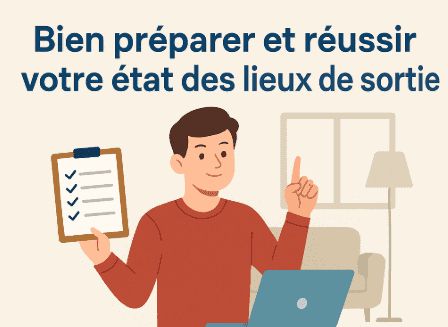 Comment bien préparer votre état des lieux de sortie et récupérer votre caution